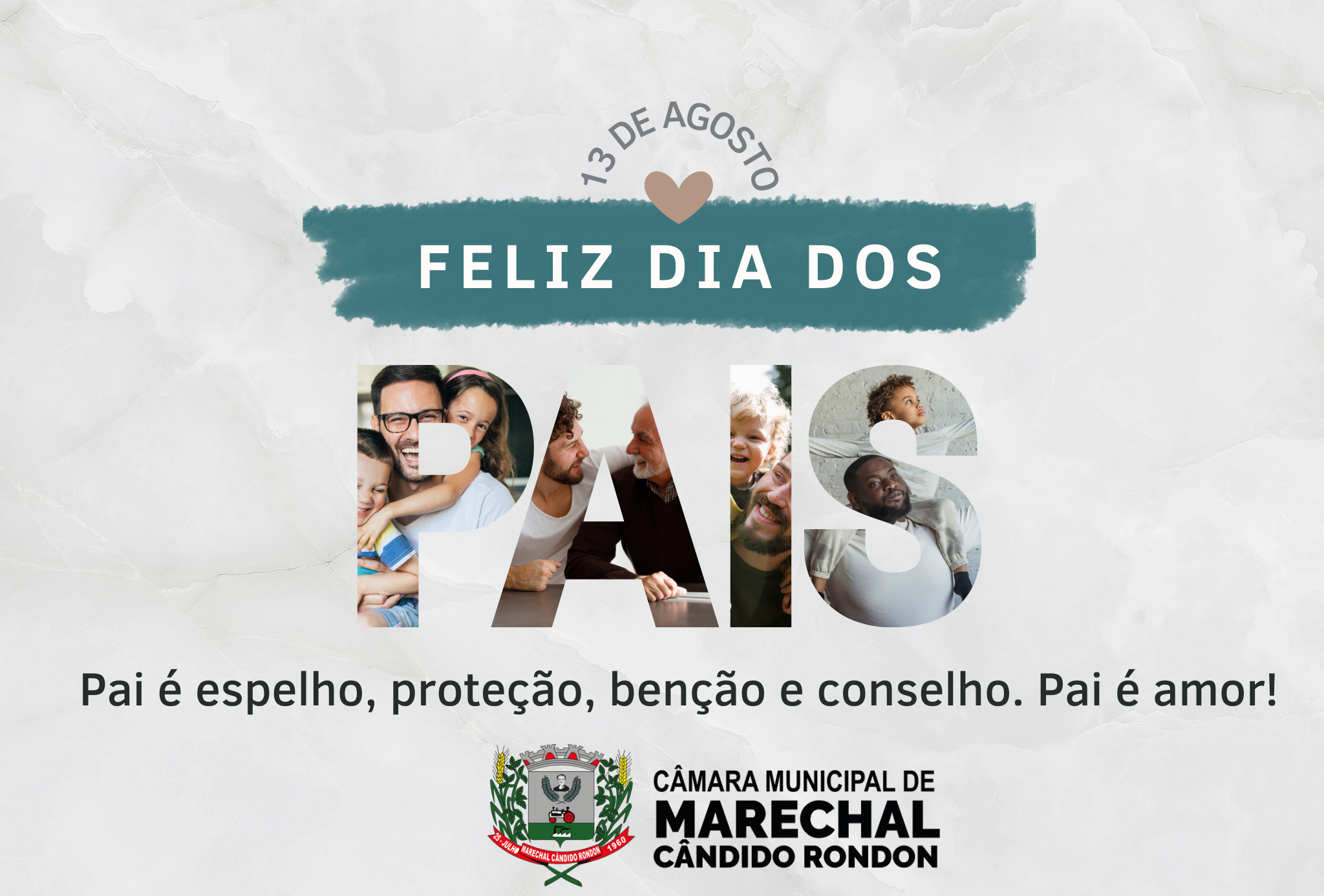 FELIZ DIA DOS PAIS!