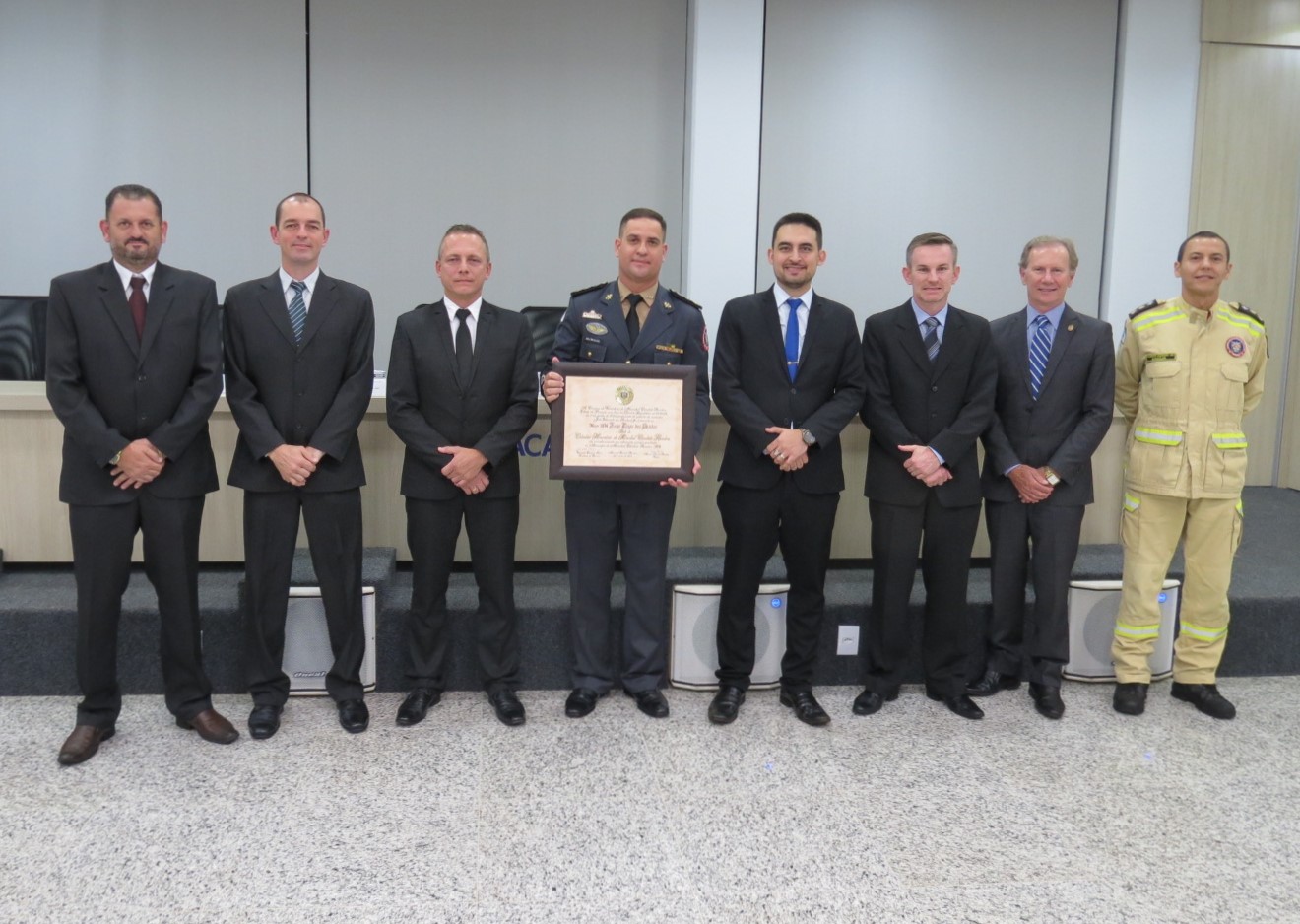 Major Tiago Zajac é homenageado com título de Cidadão Honorário do município