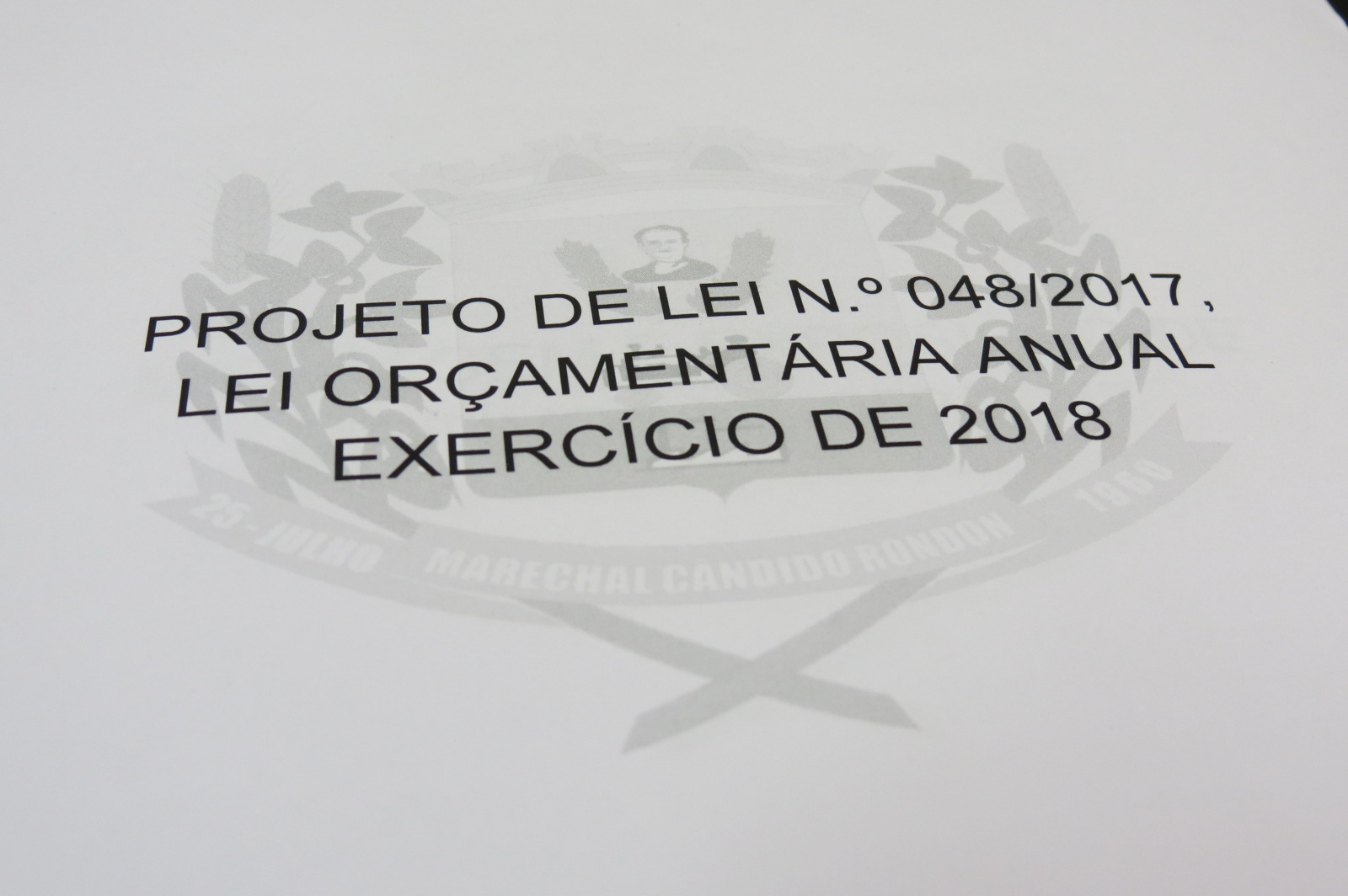 Orçamento de Marechal Rondon para próximo ano é de R$ 198 milhões