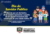 Parabéns, servidor público rondonense!