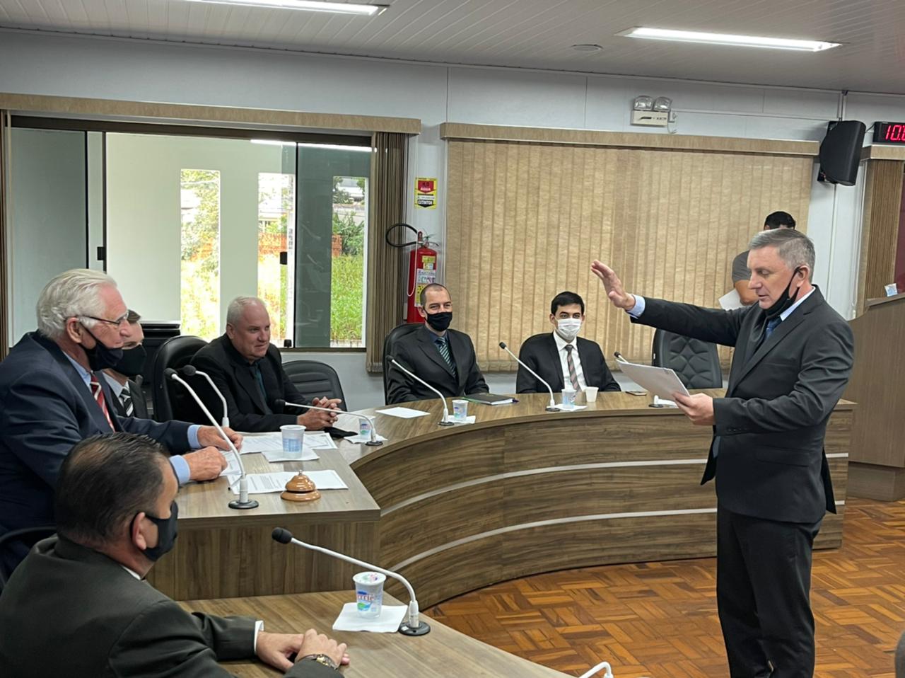 Suplente Paleta é empossado vereador em Marechal Rondon